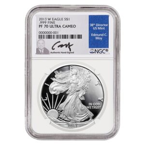2013 $1 Silver American Eagle PF70 Coin