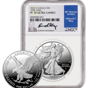 2022-S Silver American Eagle Proof 70 Coin