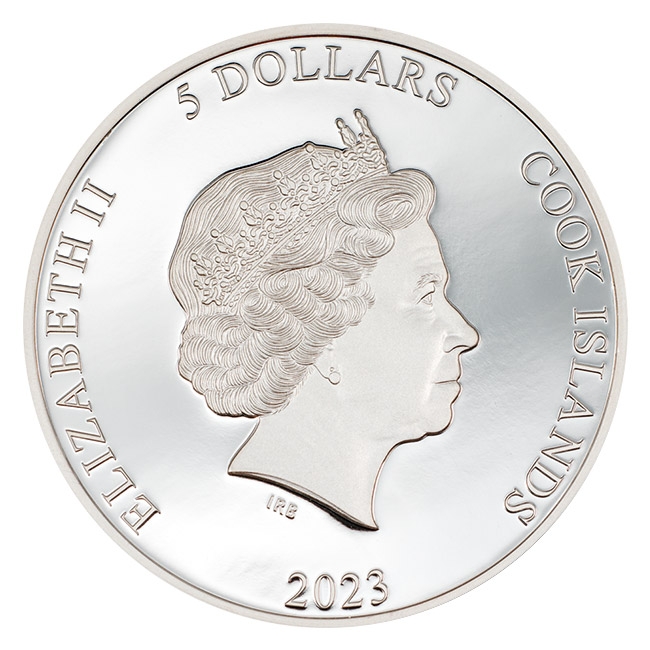 2023 1oz Silver Eclectic Nature Chameleon Proof Coin