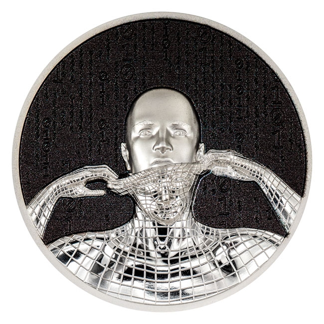 2023 1oz Silver Second Skin Ultra High Relief Proof Coin