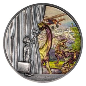 2023 2oz Silver Daydreamer Adventure Ultra High Relief Antique Finish Coin