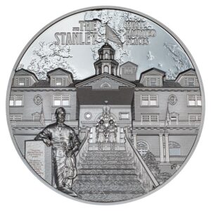 2023 2oz Silver Most Haunted Places The Stanley Black Proof Coin