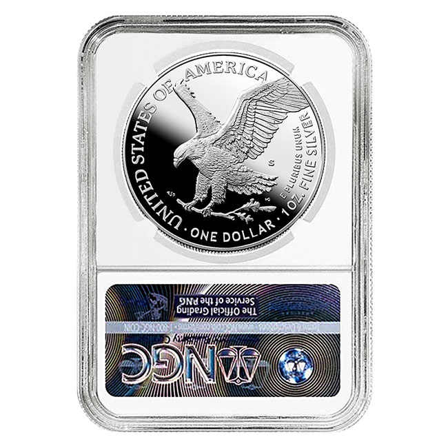 2025-S $1 Silver American Eagle Proof 70 Coin